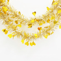 Valentine's Day heart-shaped Tinsel Artificial Christmas Garland